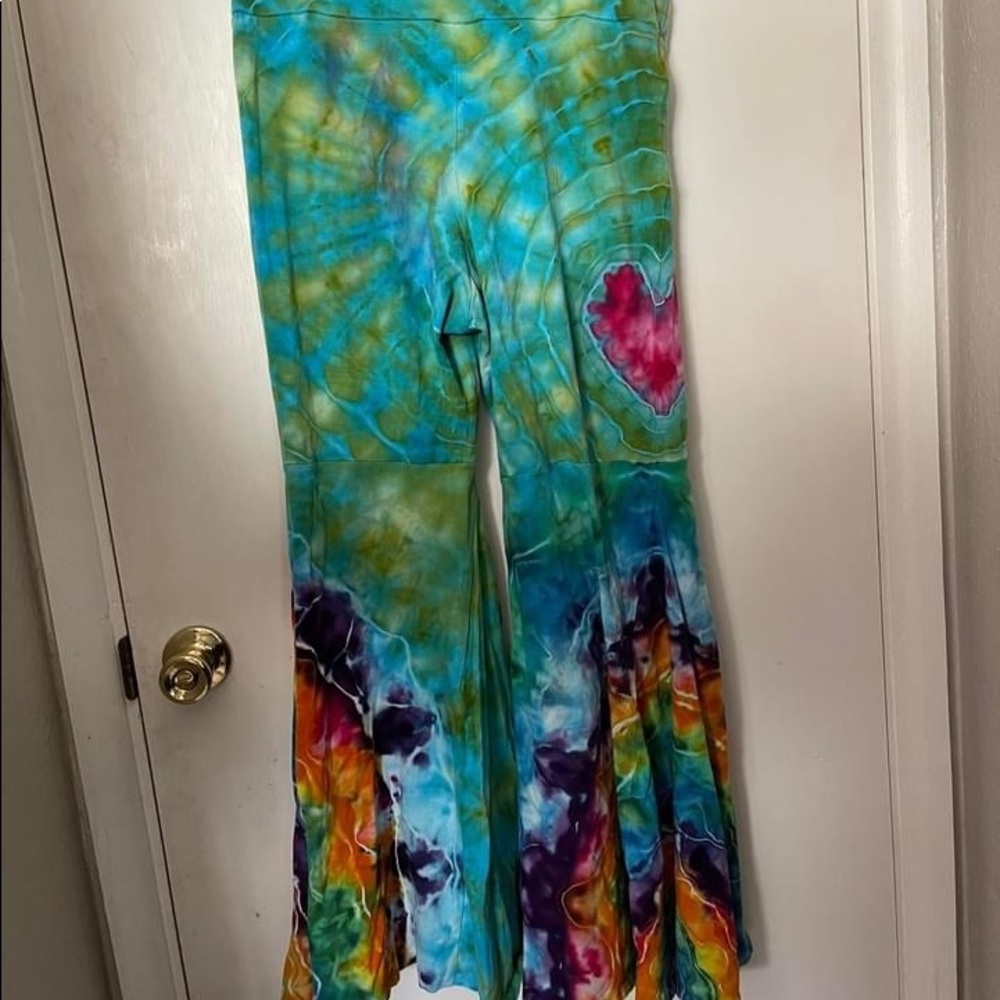 Gratefully Threaded Tie Dye Bells